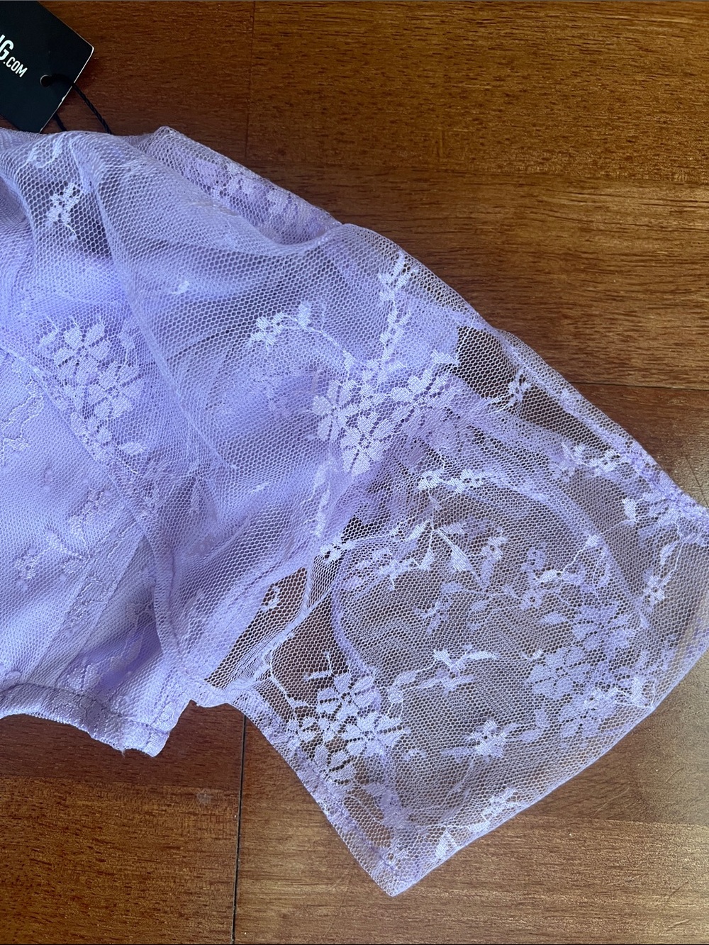 PrettyLittleThing Lace Top - Picture 2 of 5